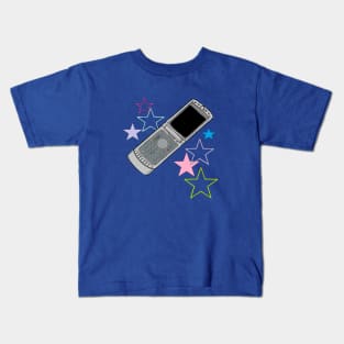 00s flip phone nostalgia Kids T-Shirt